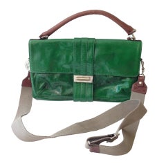 Green Patent Lanvin Bag