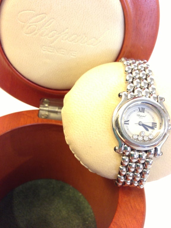 Contemporary Chopard Lady's Happy Sport II Quartz Wristwatch