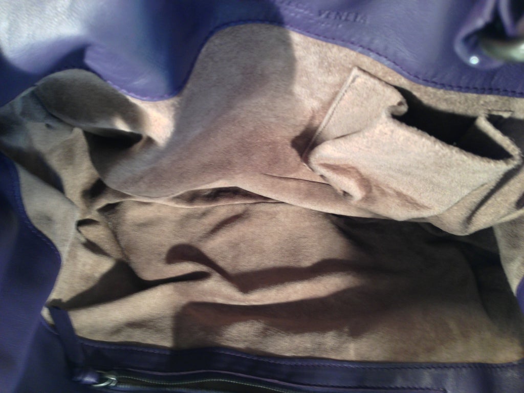 Purple Woven Bottega Veneta Bag For Sale 5