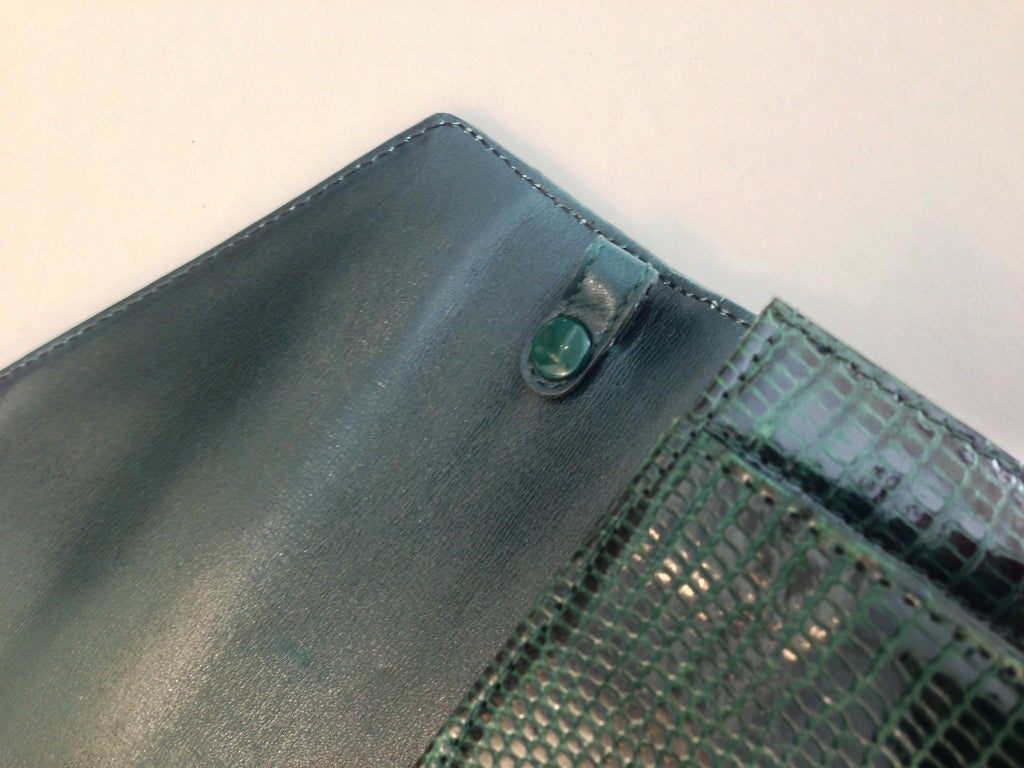 Tiffany & CO Green T-Buckle Bag 3