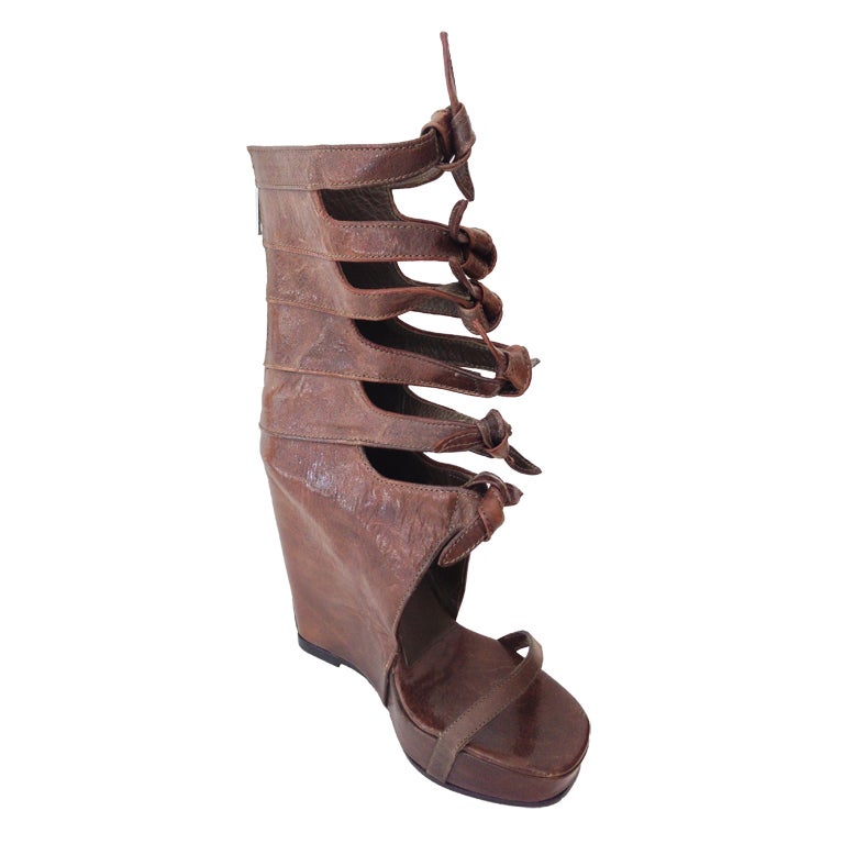 Rick Owens Knot Wedges