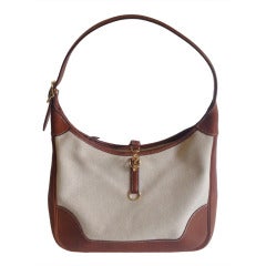 Hermes Barenia Canvas Bag