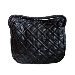 Chanel Large Black Leather Bag