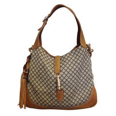 Gucci Large Patterned Canvas Bag