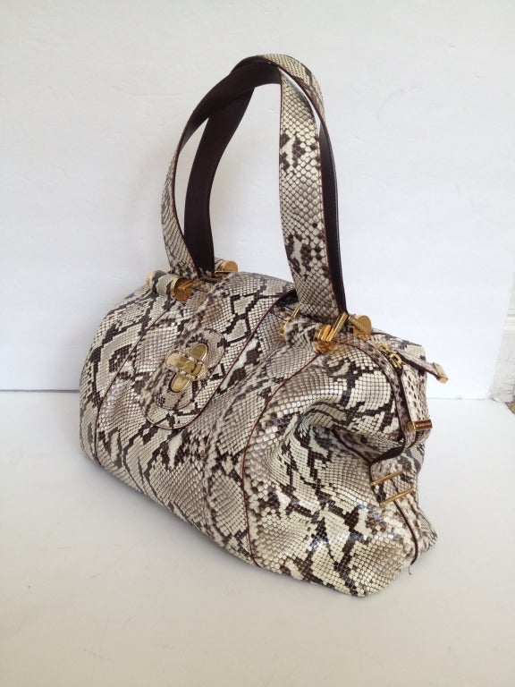 michael kors python bag