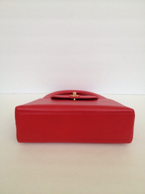 Men's Chanel Red Handbag