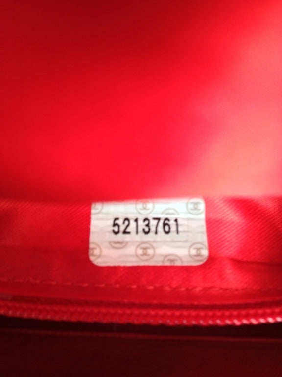 Chanel Red Handbag 2