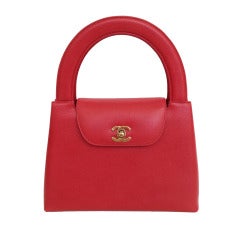 Chanel Red Handbag