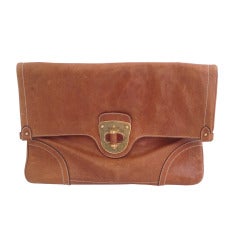 Used Alexander McQueen Oversized Leather Clutch