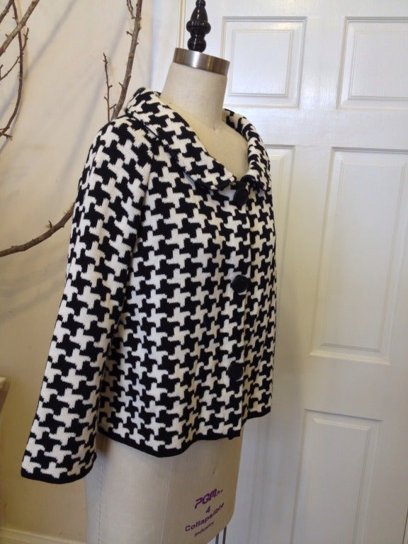 christian dior sweater black and white