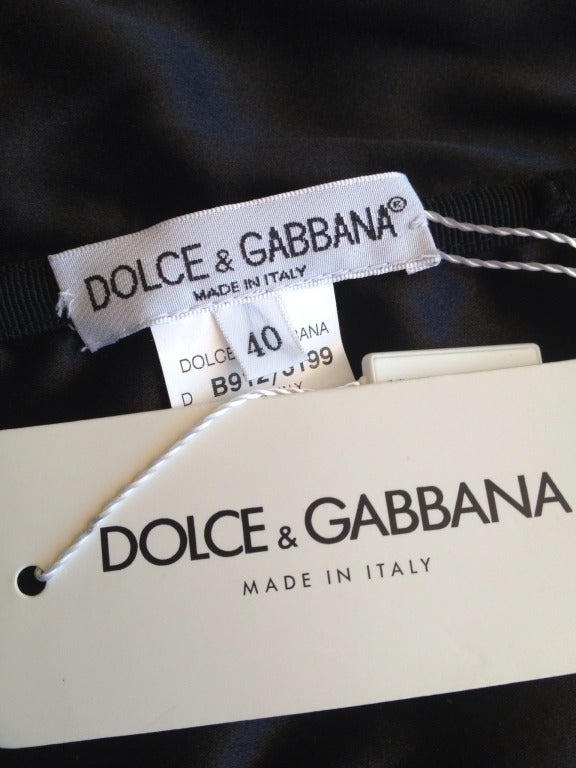 Dolce and Gabbana Hand Painted Bustier at 1stDibs