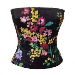 Dolce & Gabbana Hand Painted Bustier