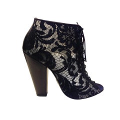 Givenchy Lace Ankle Boots