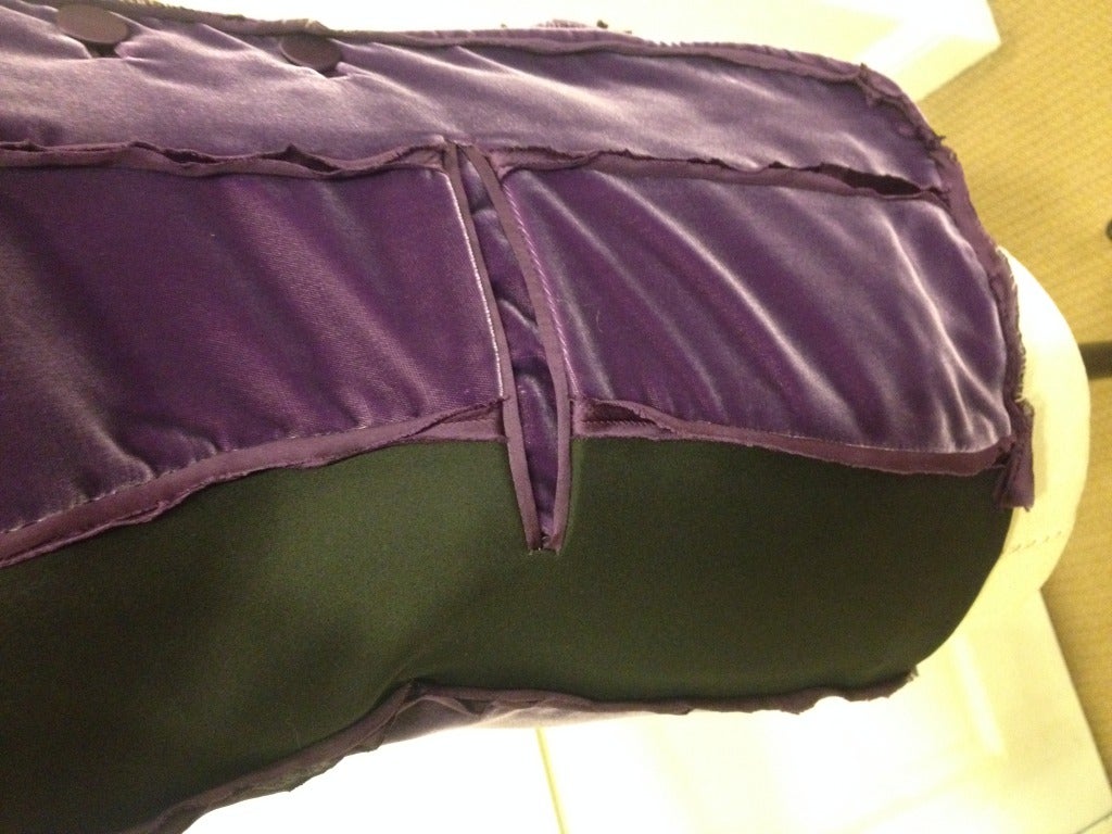 Bottega Venetta Purple Velvet Jacket 2