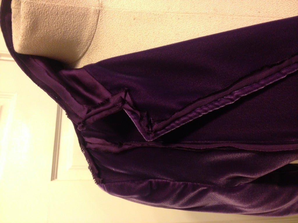 Bottega Venetta Purple Velvet Jacket 3
