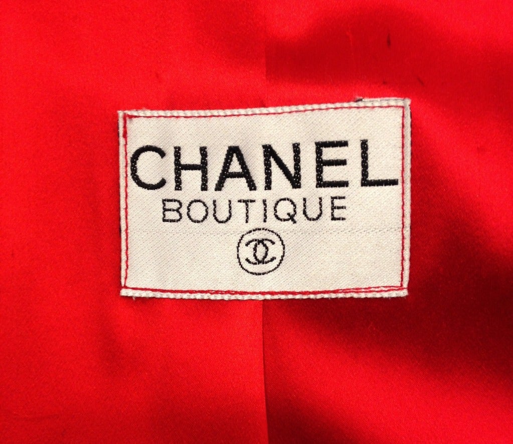 Chanel Red Coat 5