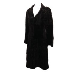 Chado Broadtail and Mink Fur Coat