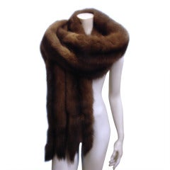 Natural Crown Russian Sable Stole