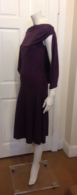 Louis Vuitton Aubergine Dress