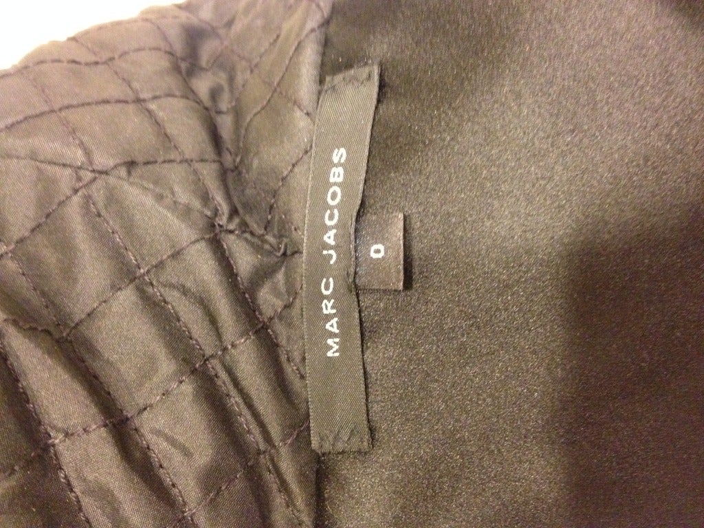 Marc Jacobs Dark Green Velvet Jacket For Sale 3