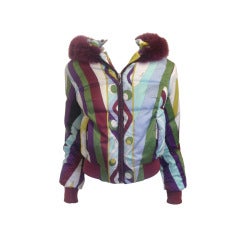 Emilio Pucci Hooded Puffy Jacket