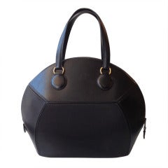 Hermes Black Geometric Purse 5