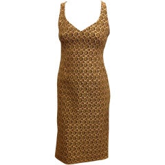 Prada Gold Dress