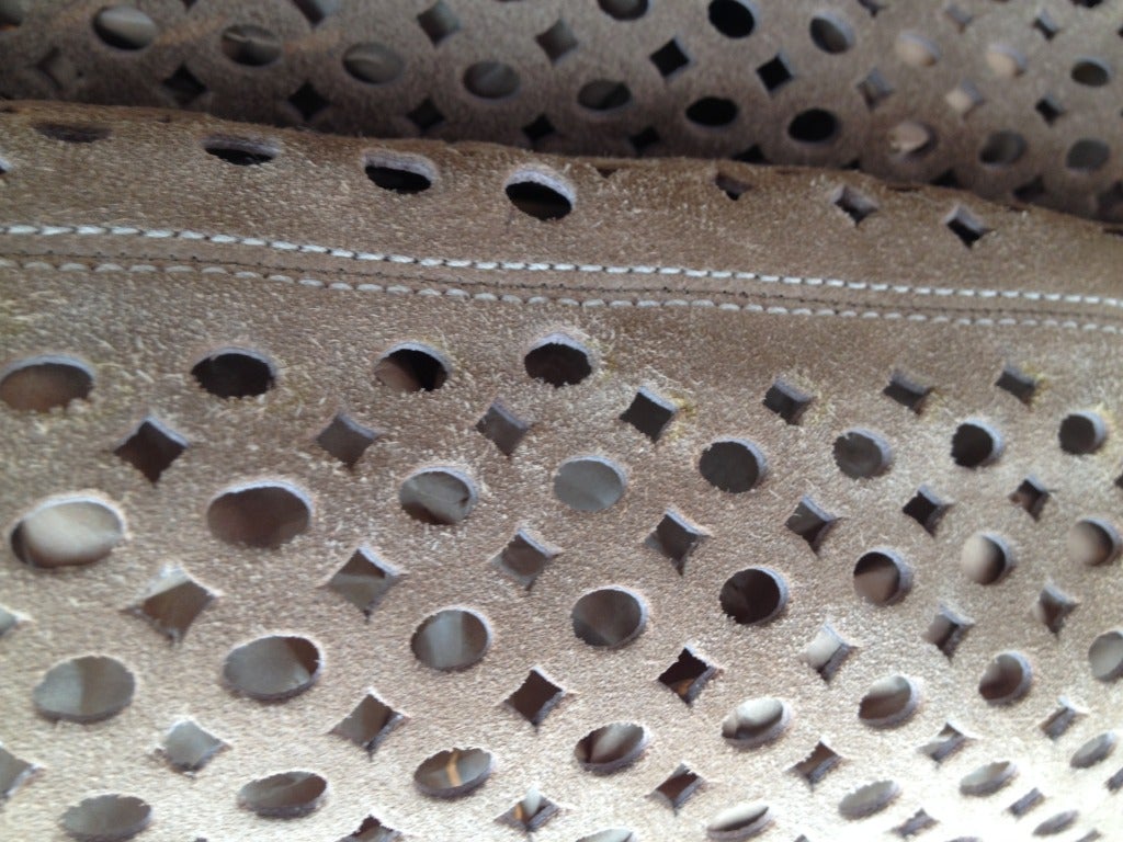 Women's Prada Beige Suede Lasercut Boots
