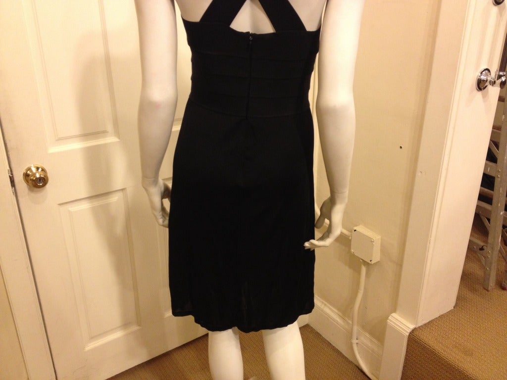 Proenza Schouler Black Bandage Dress 2