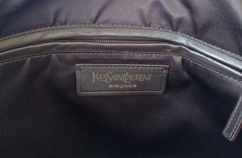 olive green ysl muse  