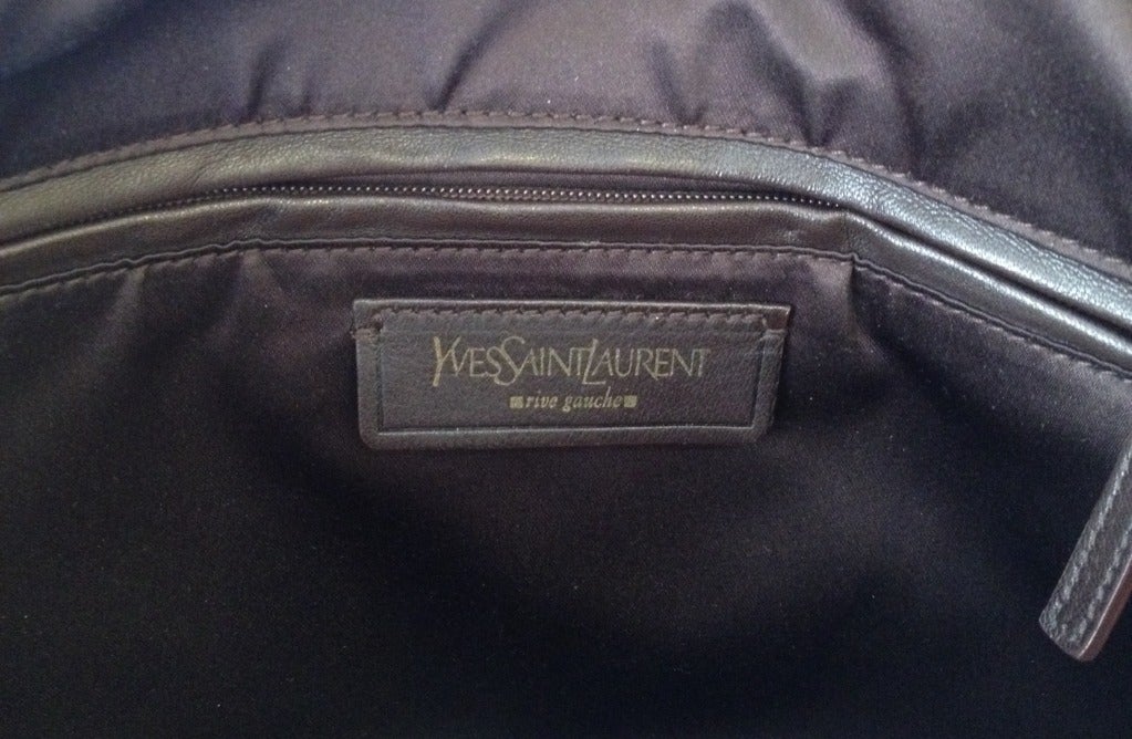 Yves Saint Laurent Gold Muse Purse at 1stDibs