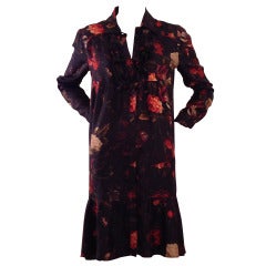 Givenchy Silk Floral Dress