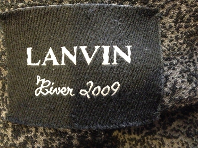 Lanvin Charcoal Grey Wool Jacket 5