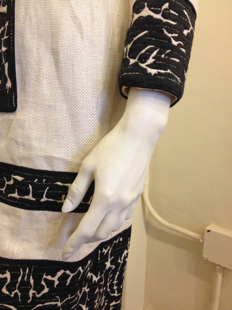 Proenza Schouler Embroidered Linen Coat In New Condition In San Francisco, CA