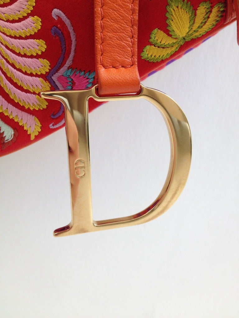 limited edition dior saddle bag