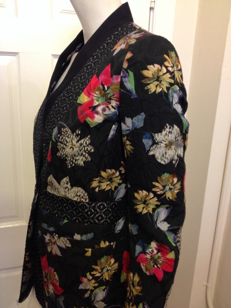 Women's Etro Multicolored Floral Jacket