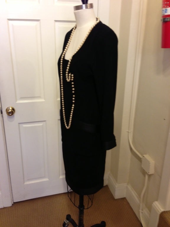 Black Chanel dress 4