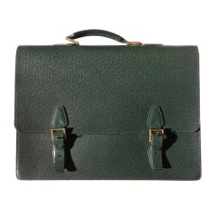 Louis Vuitton Green Attache Briefcase