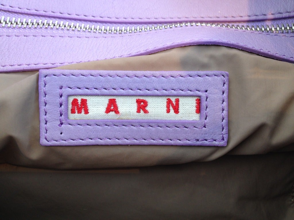Marni Lavender Hobo Bag 1