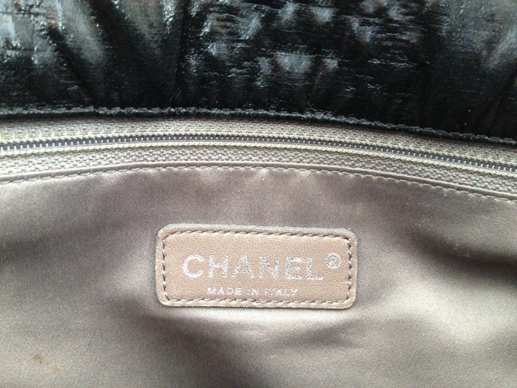 Chanel Black Fabric Purse 4