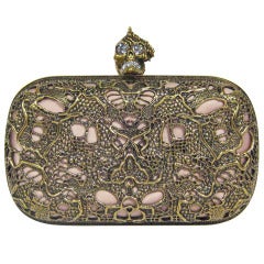 Alexander McQueen "Punk Shell" Clutch