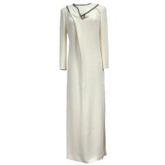Yves Saint Laurent '12 A/W Silk Gown