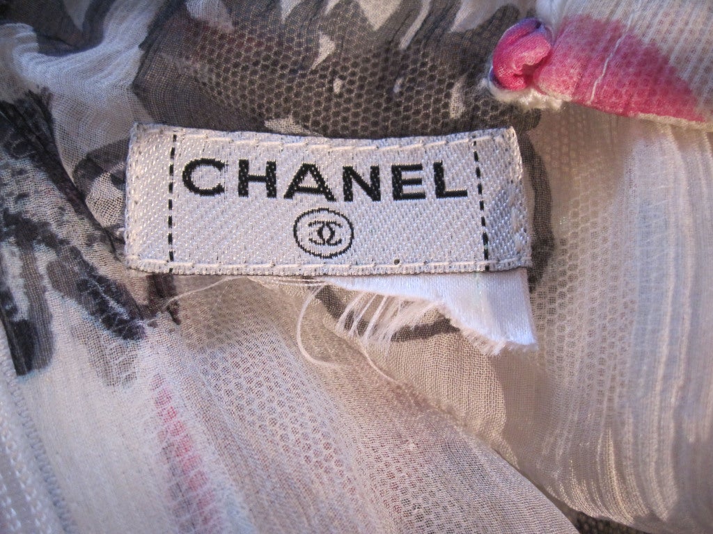 Chanel '07 Graffiti Dress 2