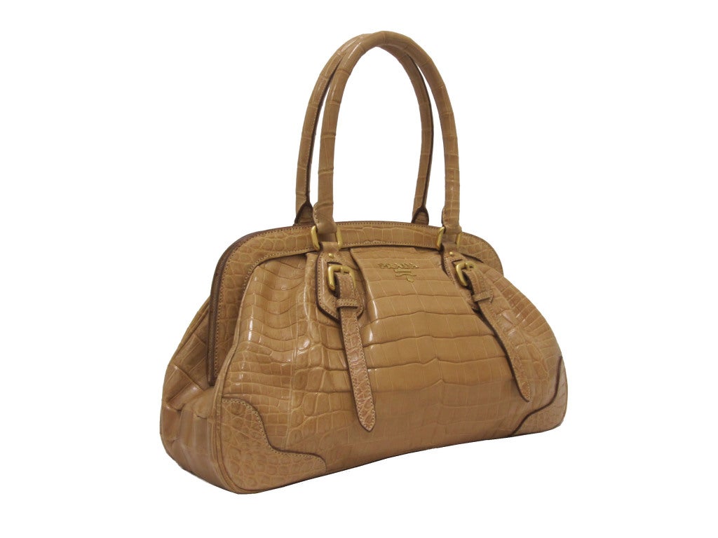 Fabulous 2007 crocodile satchel.
Retails $12,500

- Length 15