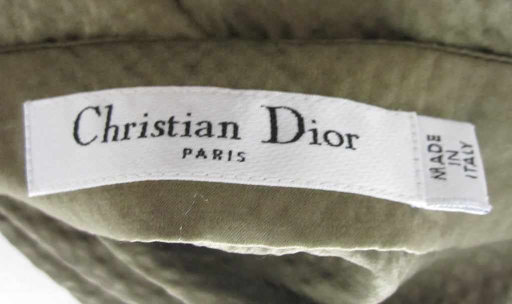 Christian Dior Neck Tie Dress For Sale 5