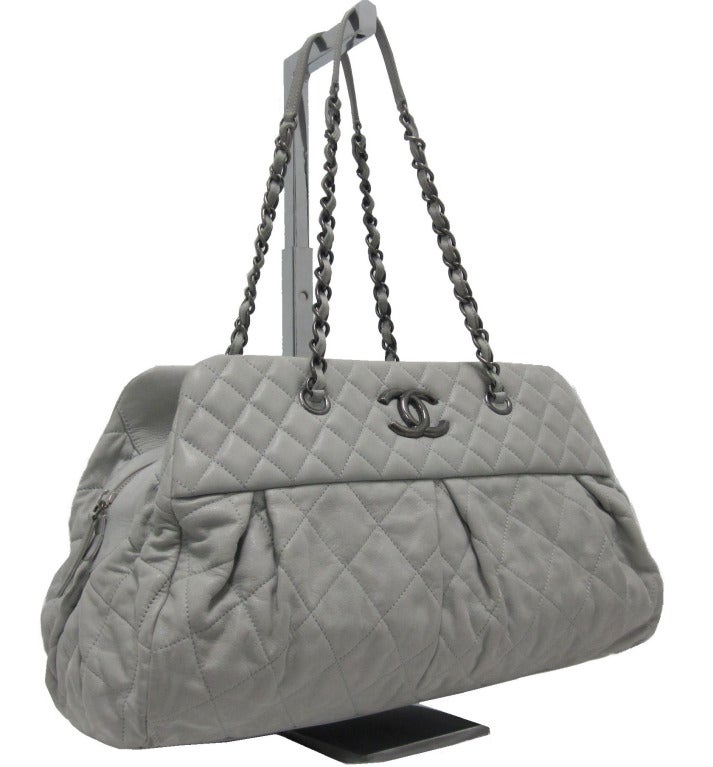 2012 Spring Chanel Bowler Bag

- Length 17 1/2