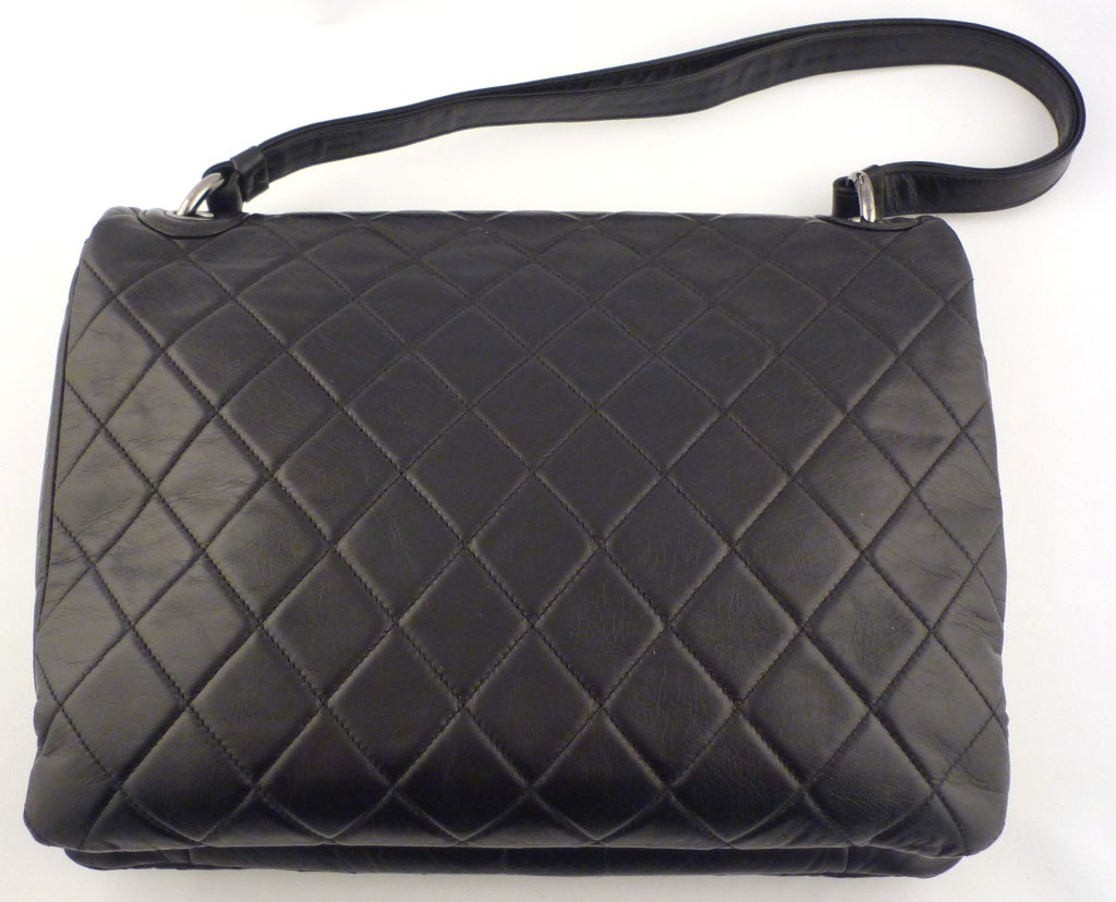Women's Chanel 2007 Quilted Lambskin Envelope Bag
