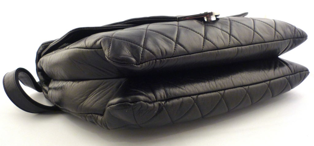 Chanel 2007 Quilted Lambskin Envelope Bag 3