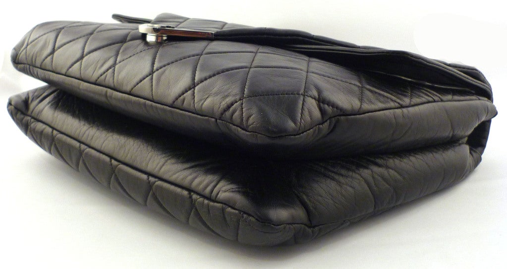Chanel 2007 Quilted Lambskin Envelope Bag 4