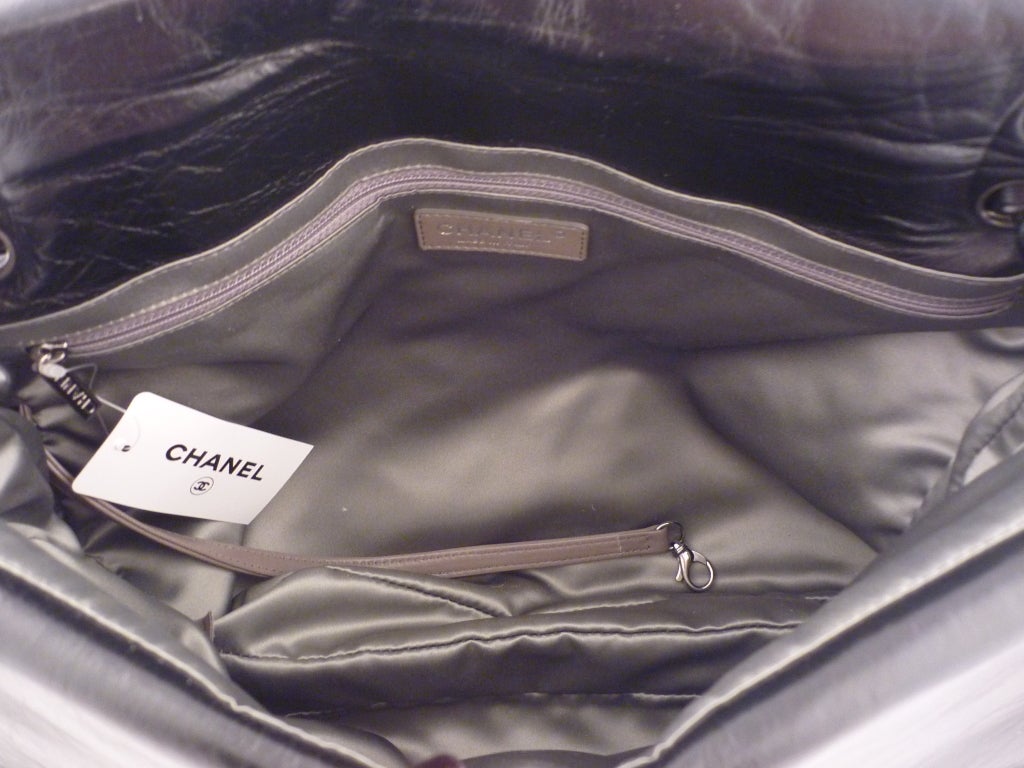 Chanel 2007 Quilted Lambskin Envelope Bag 5